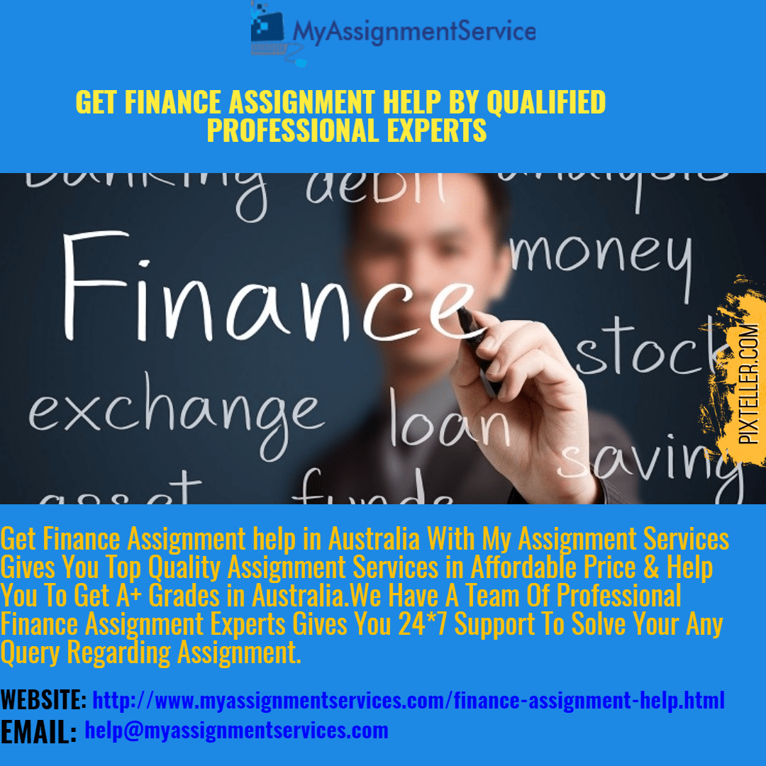 Finance Assignment Help By Qualified Design 