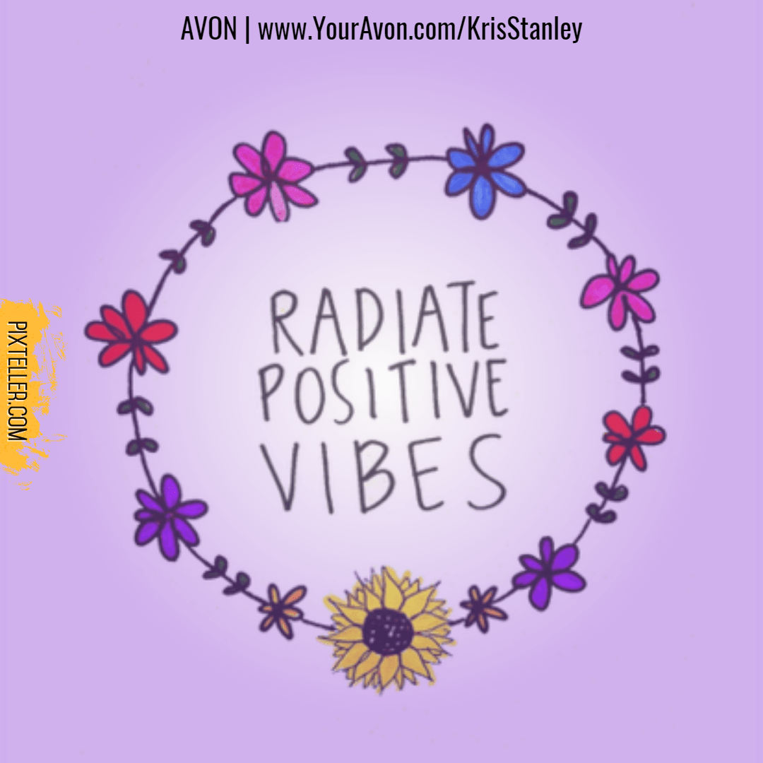 Radiate Positive Vibes Design 