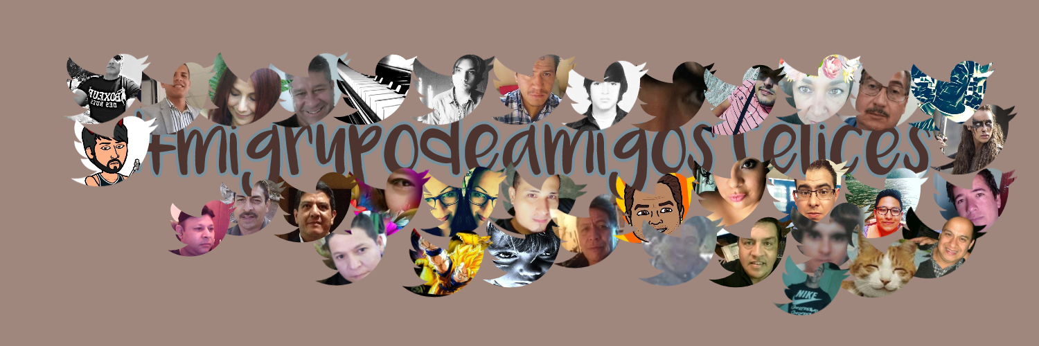twitter cover #amigos en progreso Design 