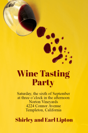 Wine Tasting Party #invitation #party #wine #tasting #winetasting 