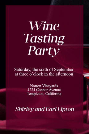 Wine Tasting Party #invitation #party #wine #tasting #winetasting 