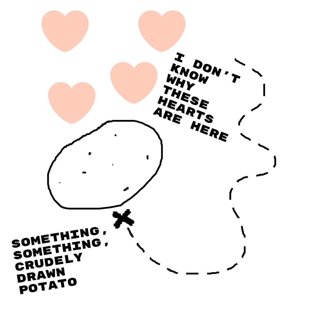 potato hearts Design 