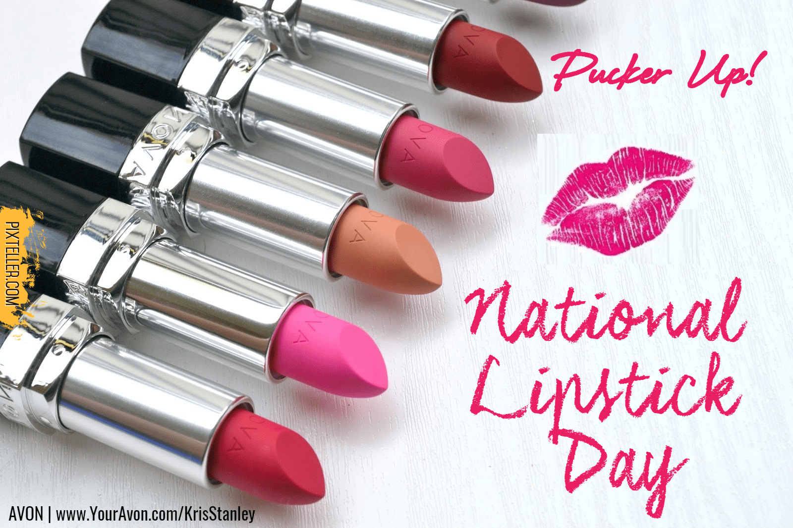 National Lipstick Day Design 