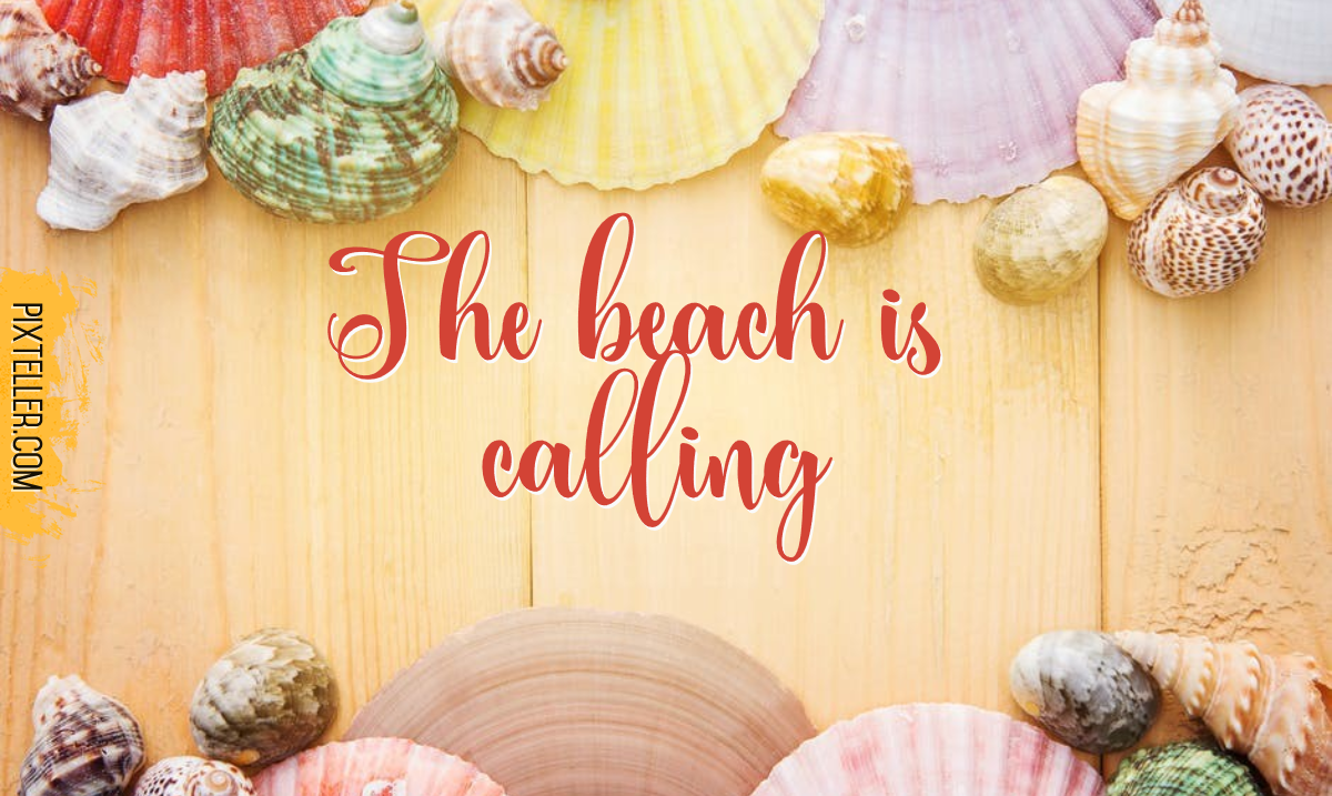 The beach is calling #summer #waves Design 