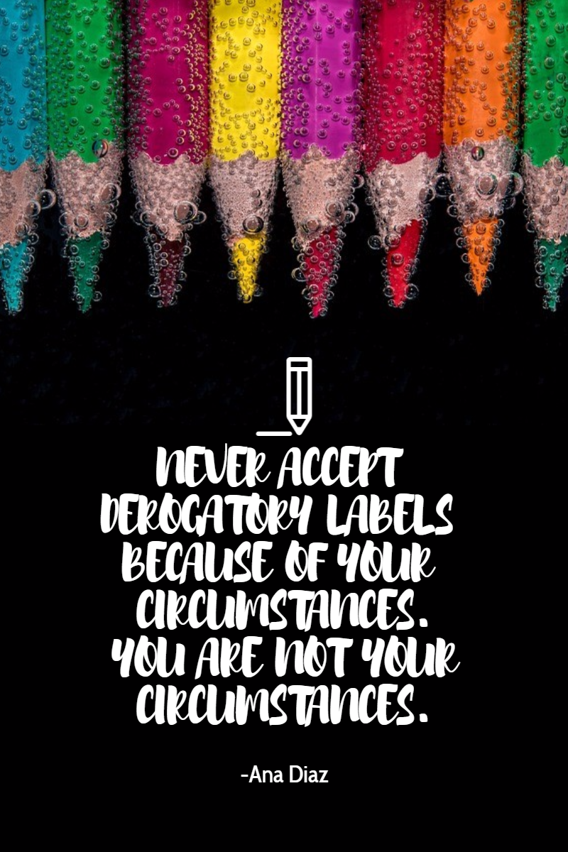 Don't Accept Labels #poster Design 
