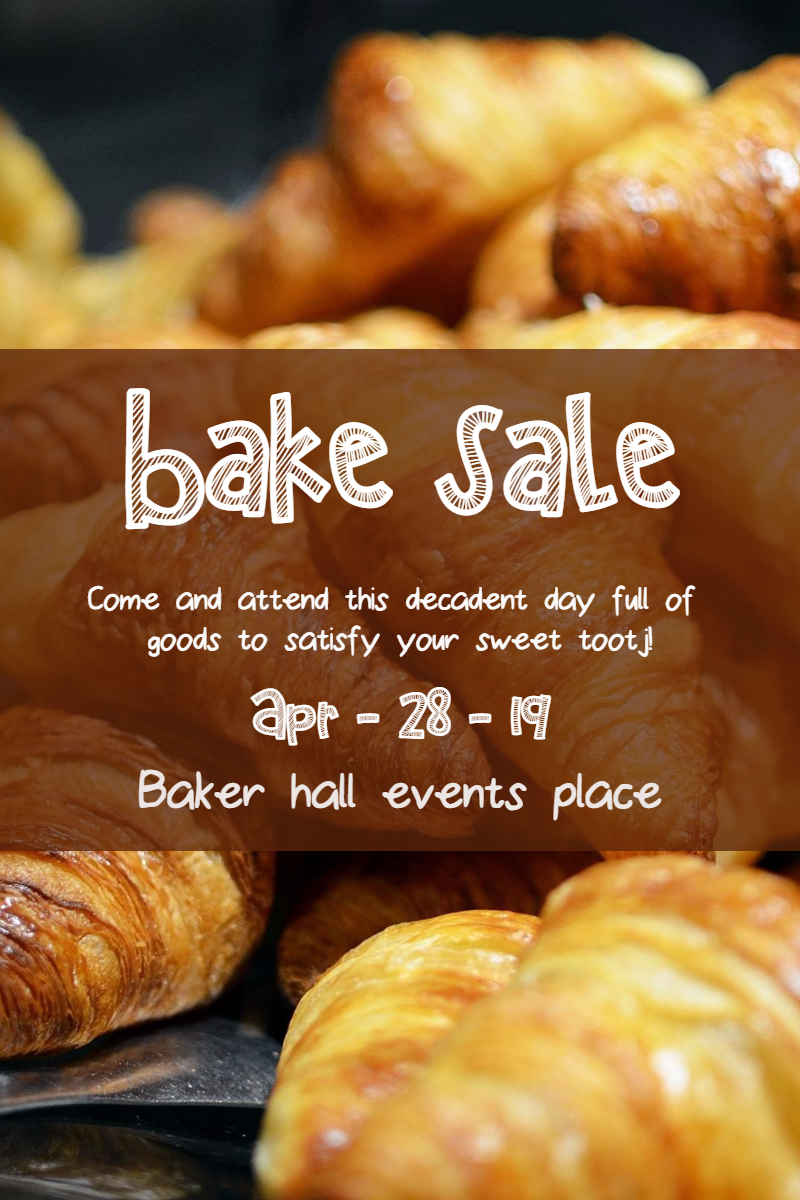 bake sale #business #templates Design  Template 
