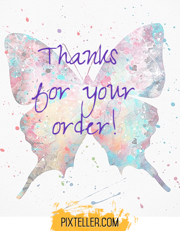 thanks order Butterfly Design 