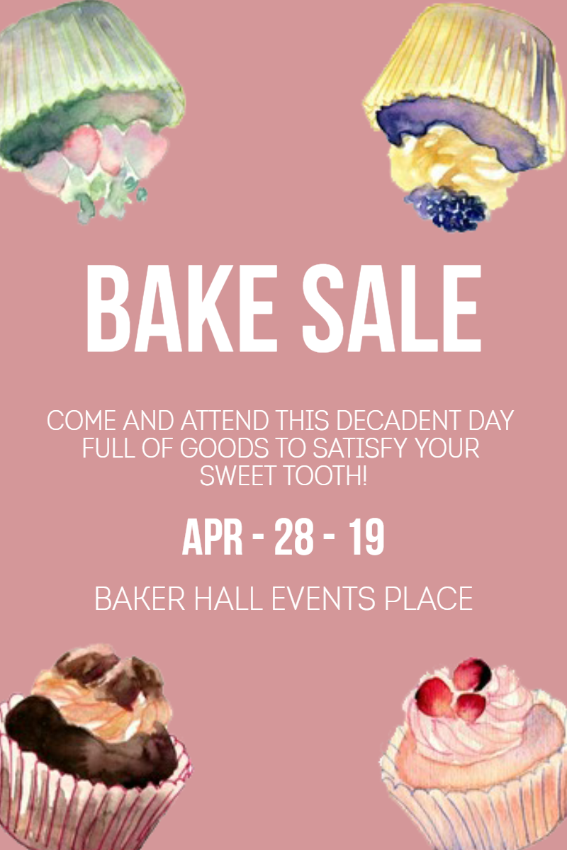 bake sale #business #templates Design Template - #22 Pertaining To Bake Off Flyer Template