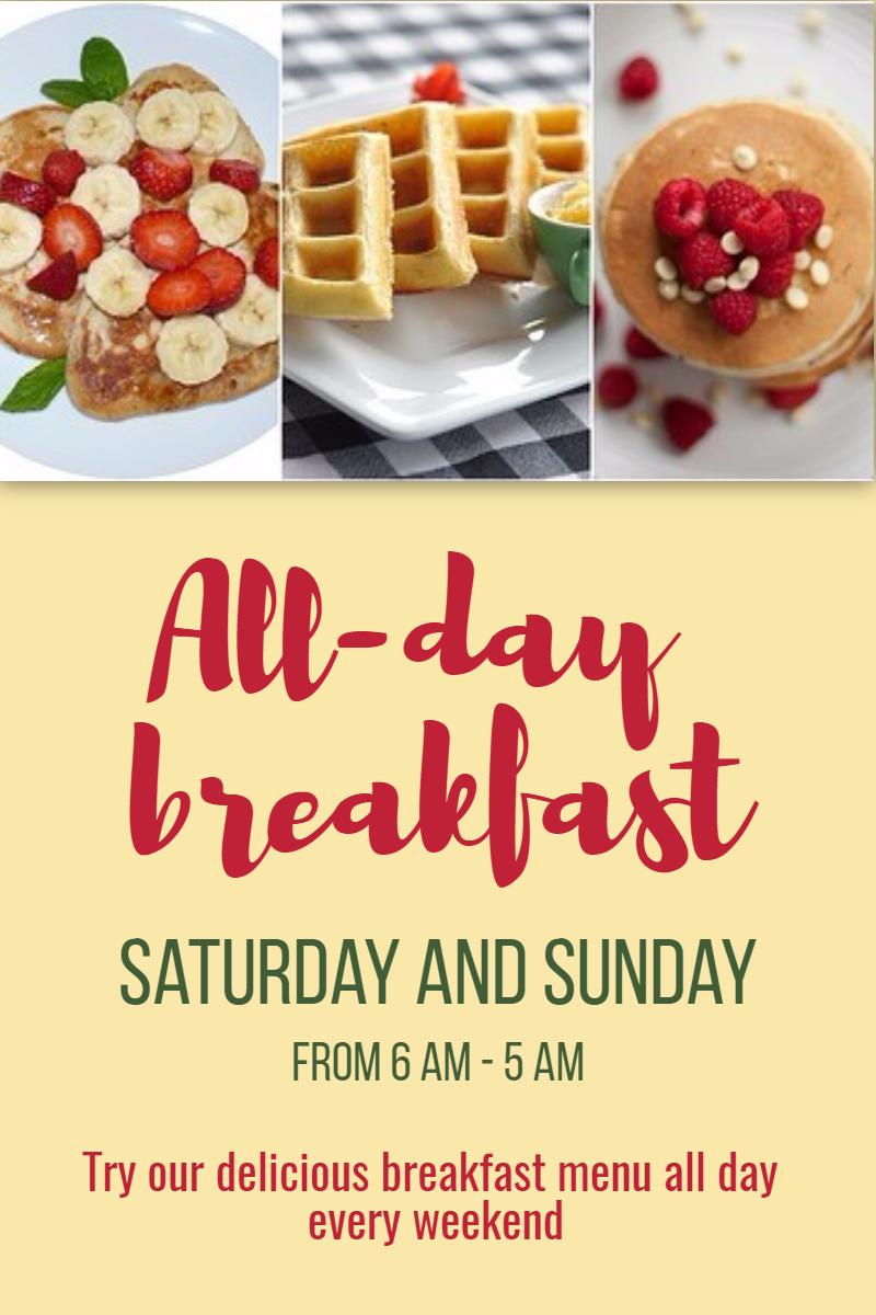 All day breakfast #business Design  Template 