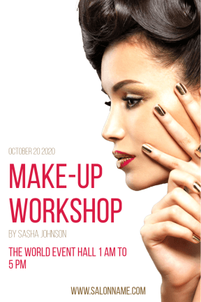 Make-up workshop #business #workshop #makeup #beauty #business #invitation