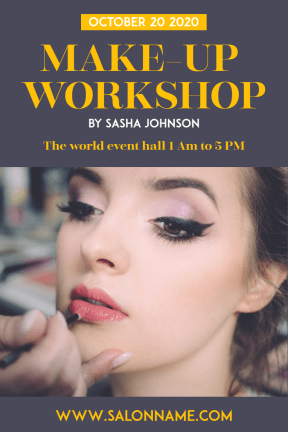 Make-up workshop #business #workshop #makeup #beauty #business #invitation