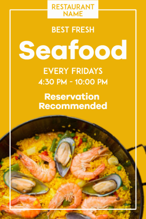 Seafood restaurant  #restaurant #seafood #fish #template #business