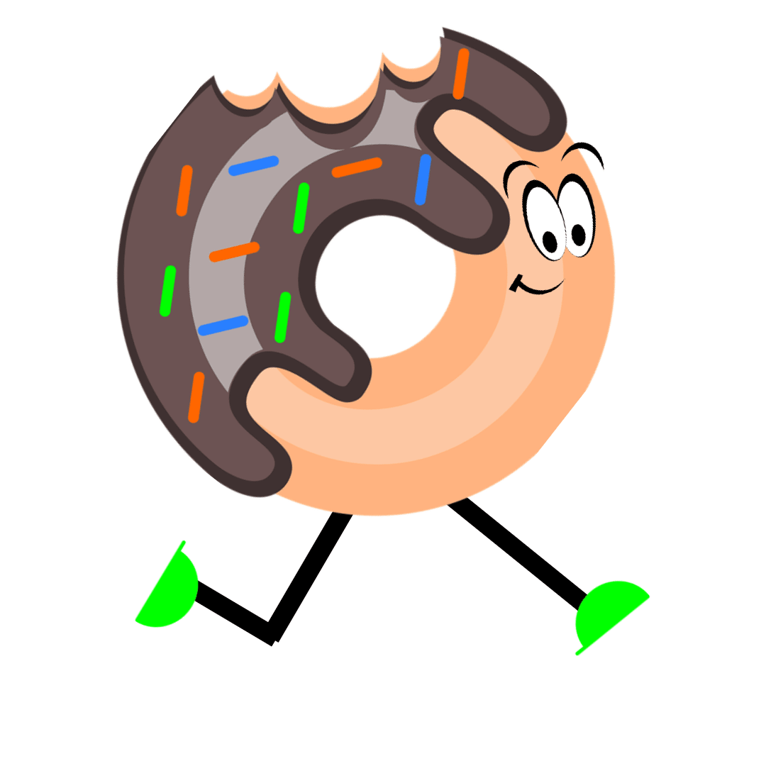 Donut Run Logo1 Design 