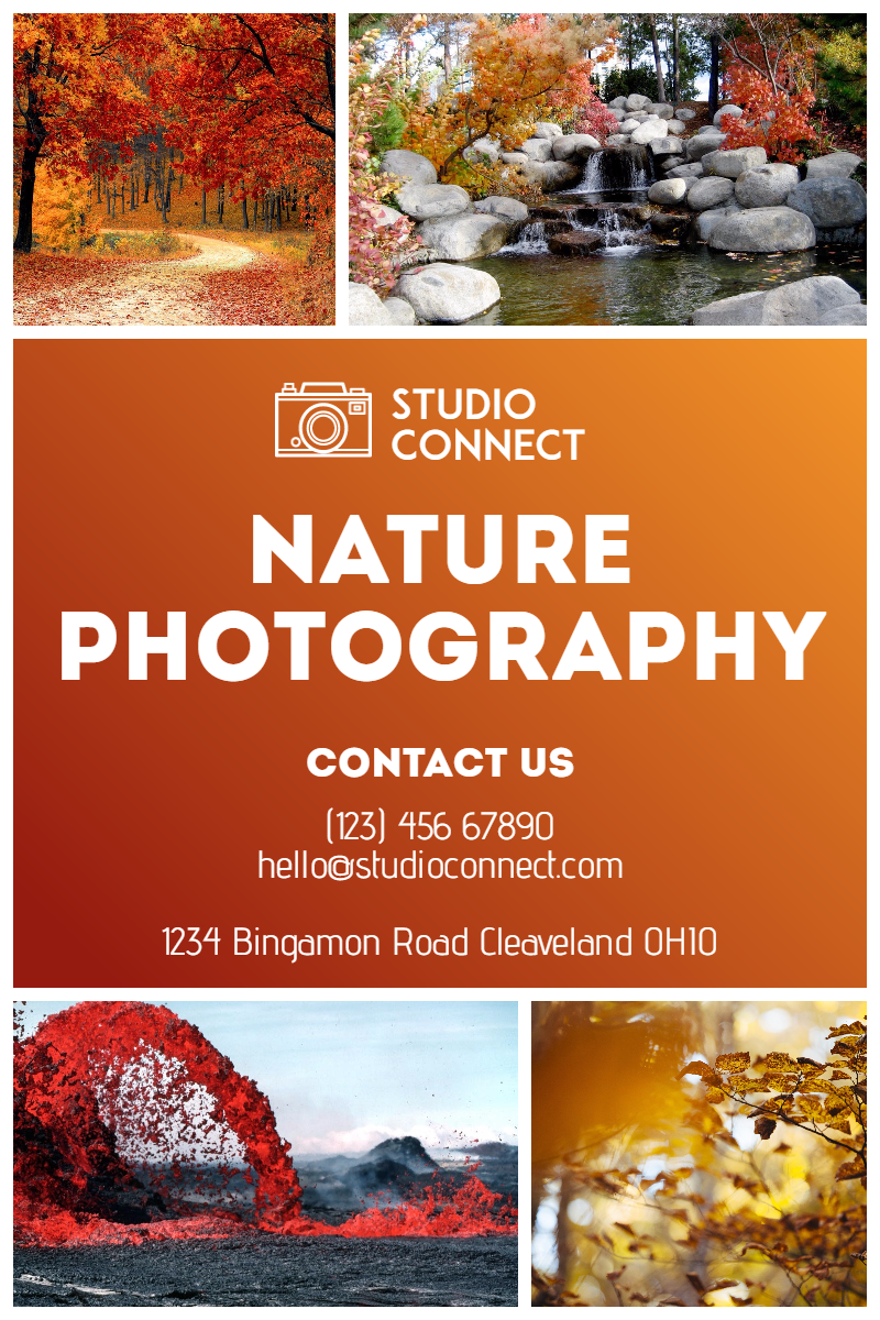 Photography Studio #studio #nature Design  Template 