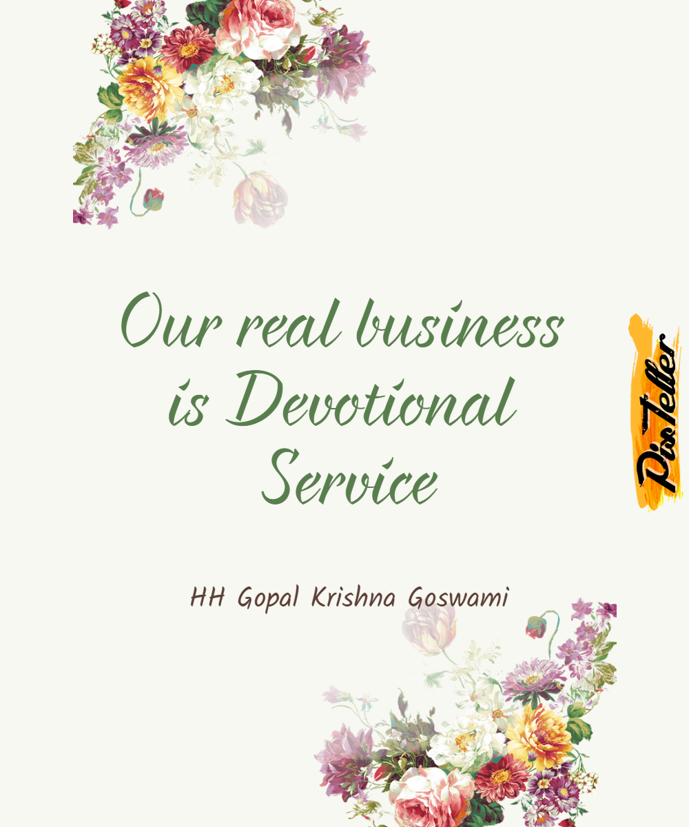 Our real business is Devotional Design 