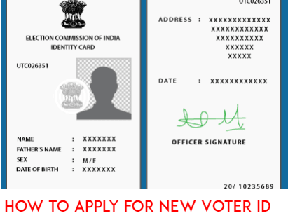 How to apply for New Voter ID Card Design 