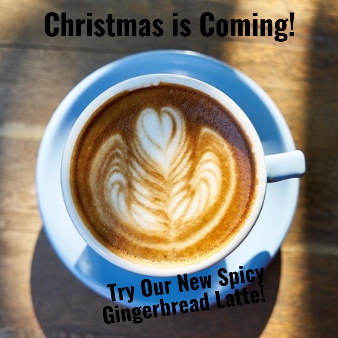 gingerbread latte poster Design 