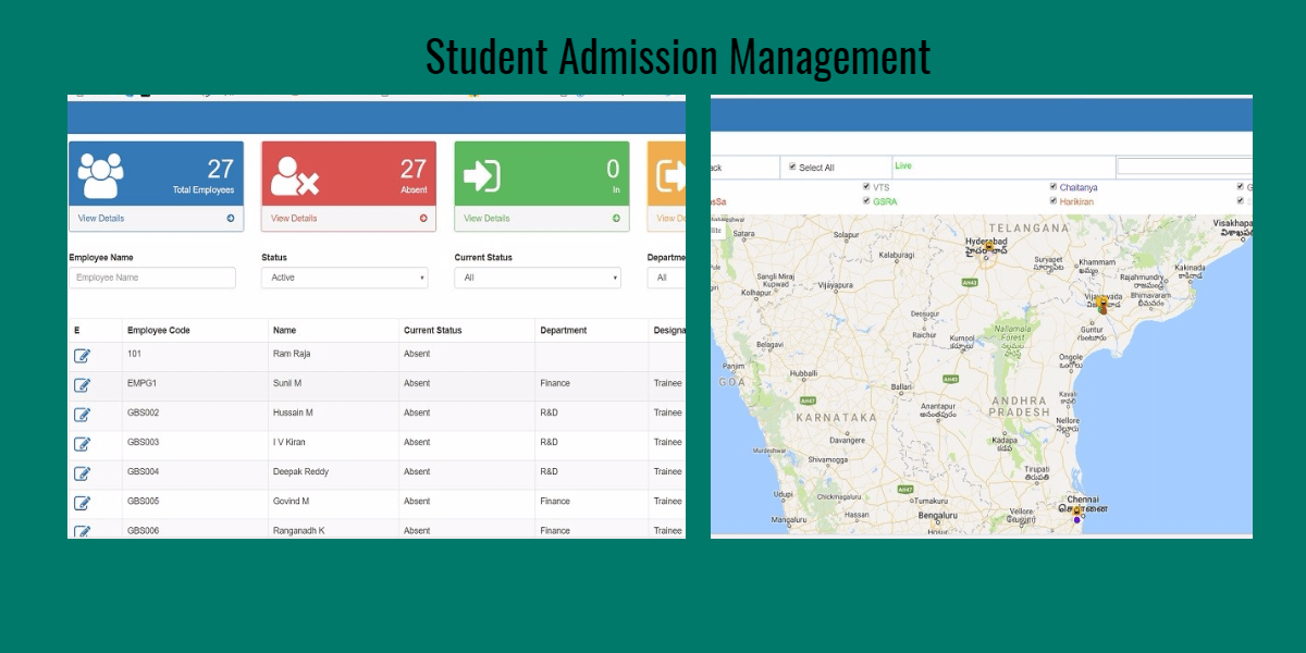 Student Admission Management Design 