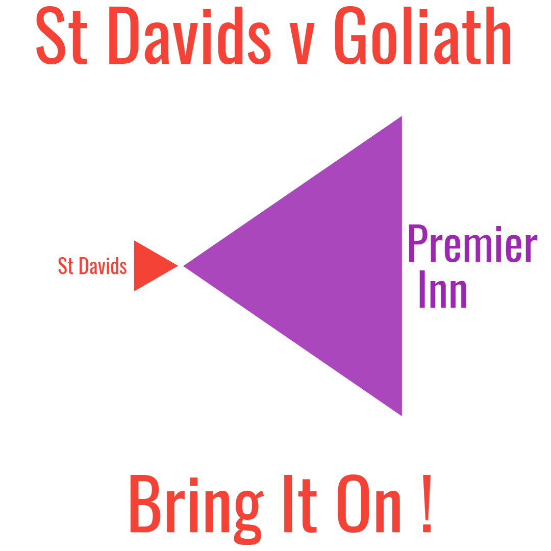 St Davids v Goliath Design 