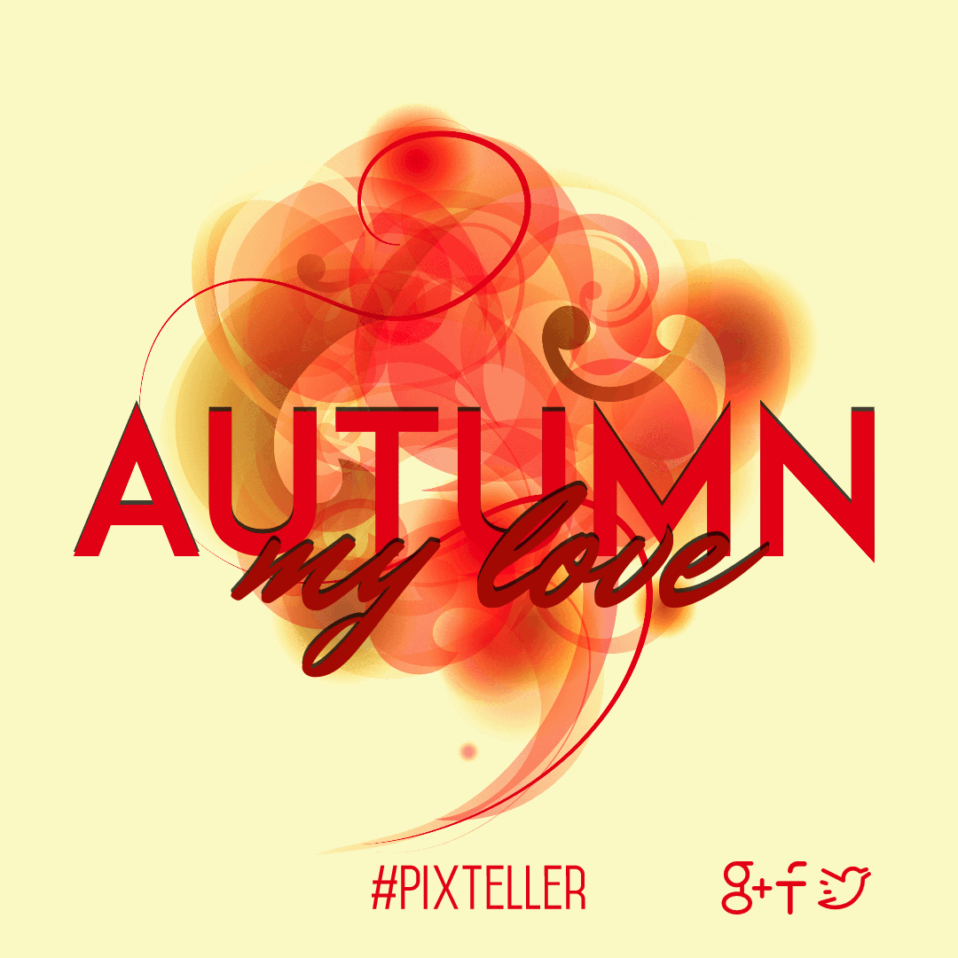#autumn #quote #poster #fall  Design  Template 