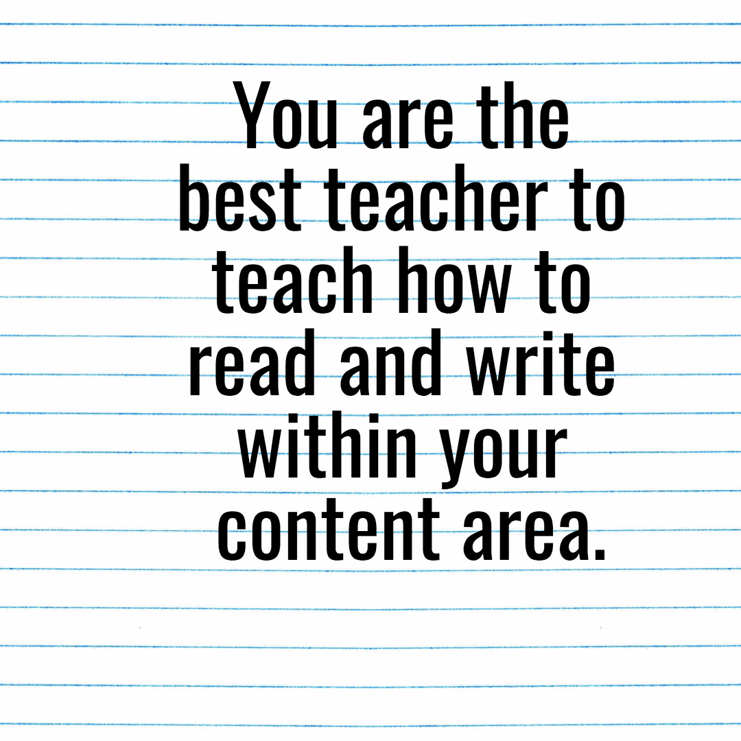 content area teachers Design 