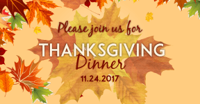 #autumn #fall #thanksgiving #poster #invitation