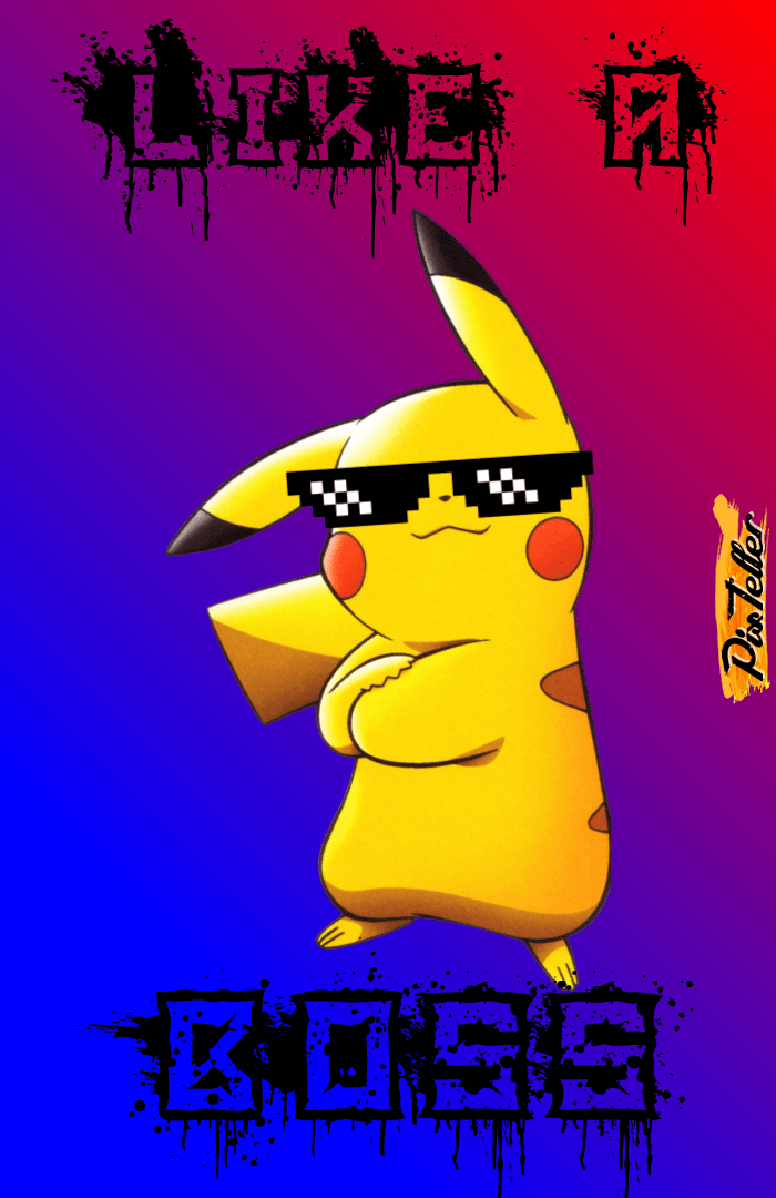 Boss Pikachu Design 