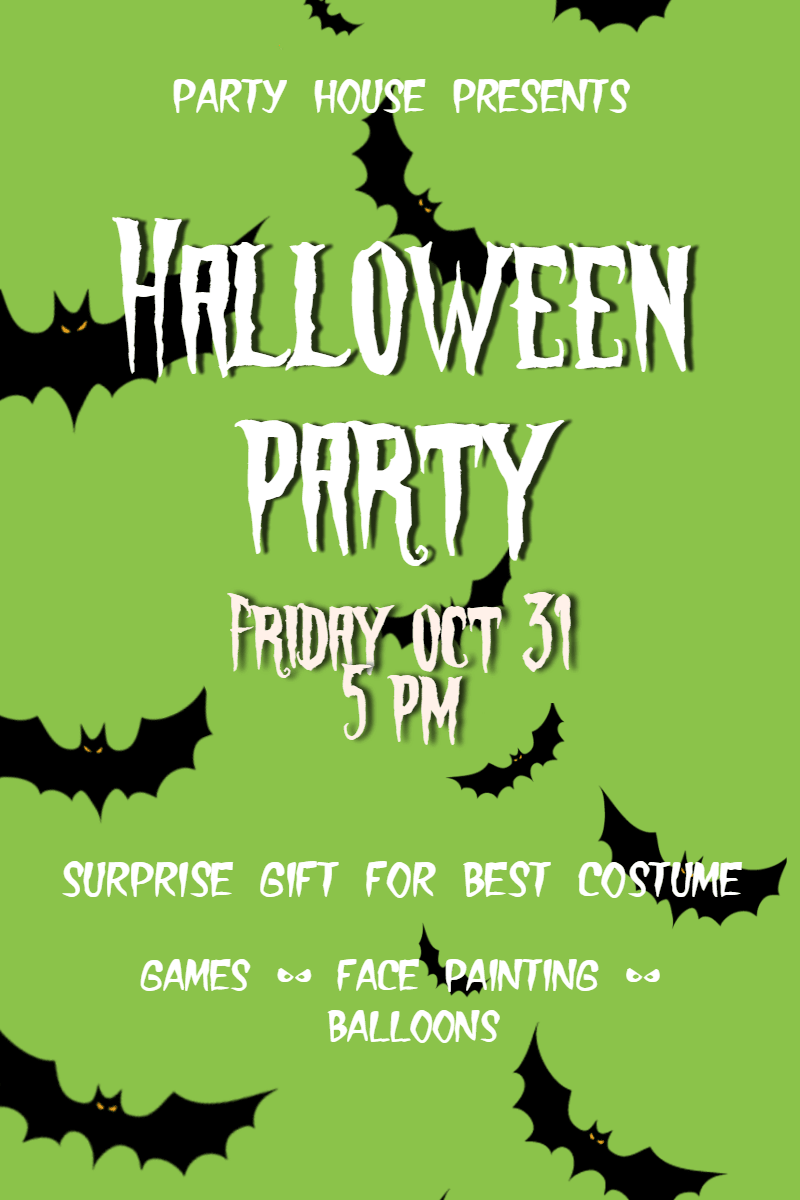 Halloween party #party #halloween Design  Template 