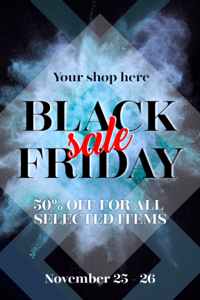 Black Friday #black friday #sale #black #poster #template #store