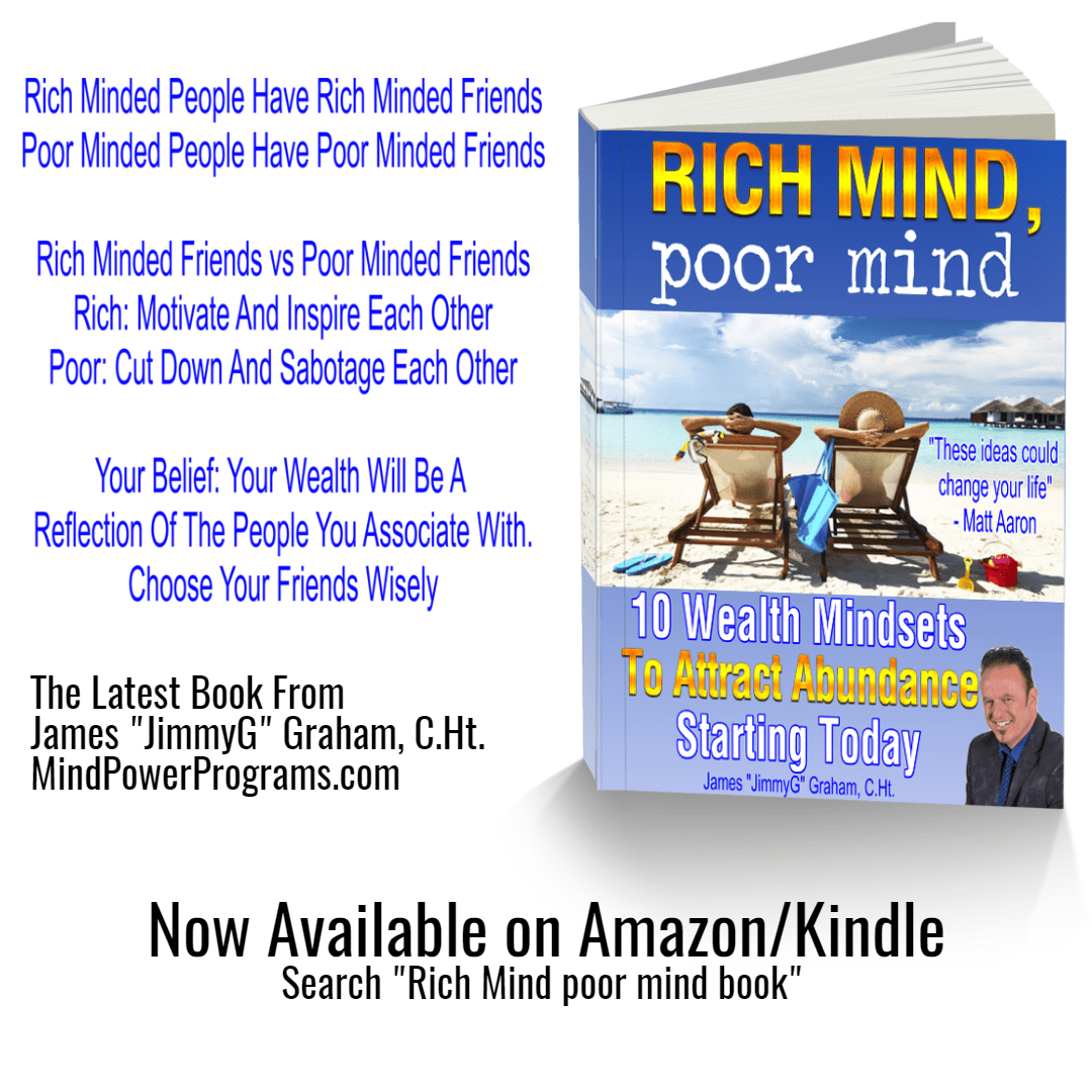 Rich Mind, poor mind Book - James Design 