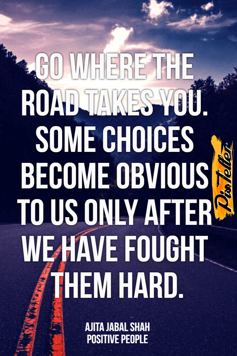 #road #adventure #quote #poster Design 