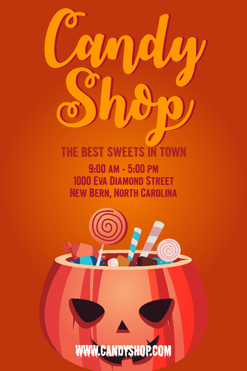 Candy shop #candy #shop #sweet #pink Design  Template 