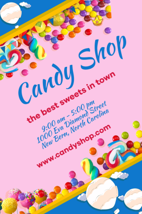 Candy shop #candy #shop #sweet #pink 