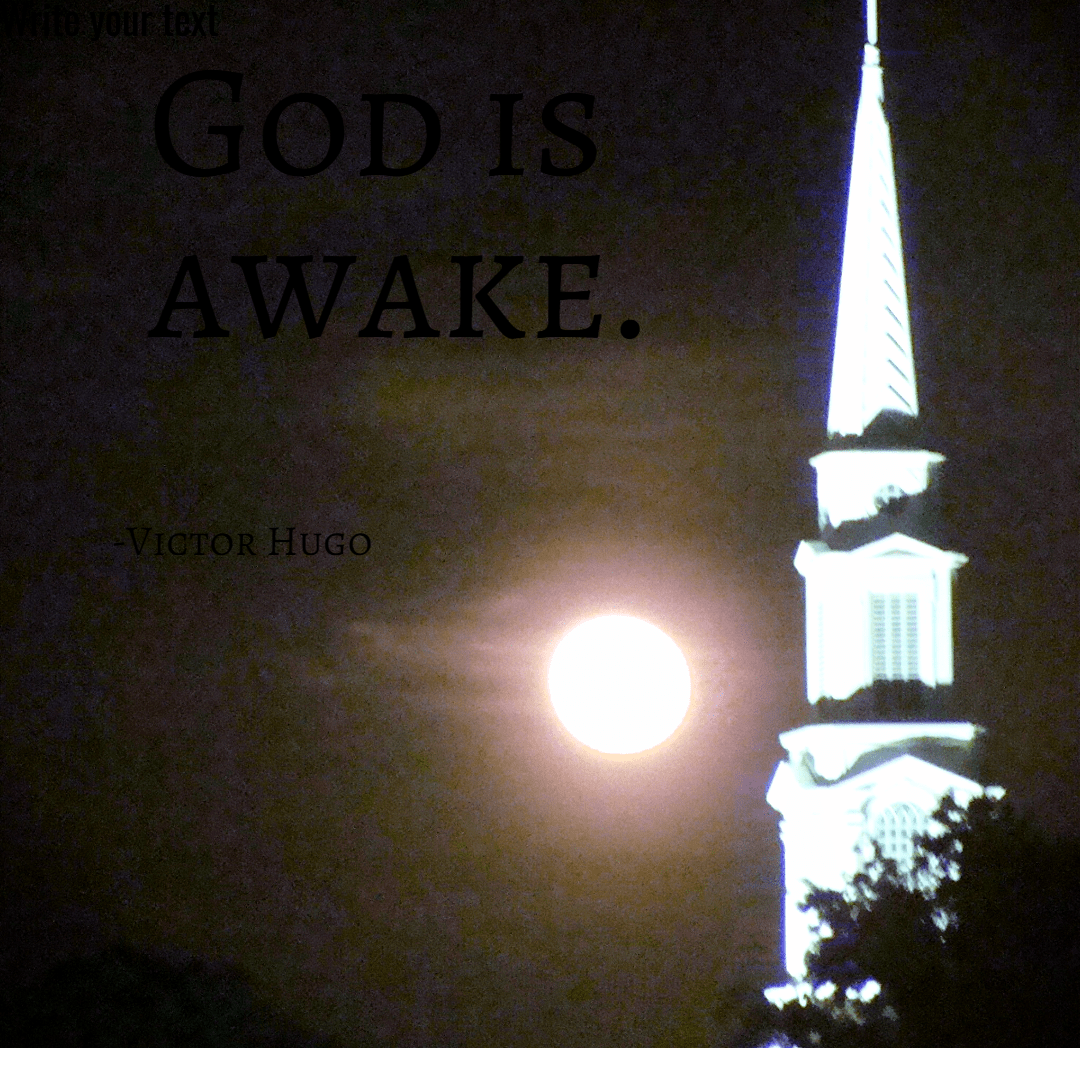 God is awake Design 