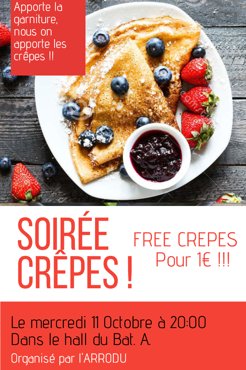 crepes festival #business #poster  Design  Template 