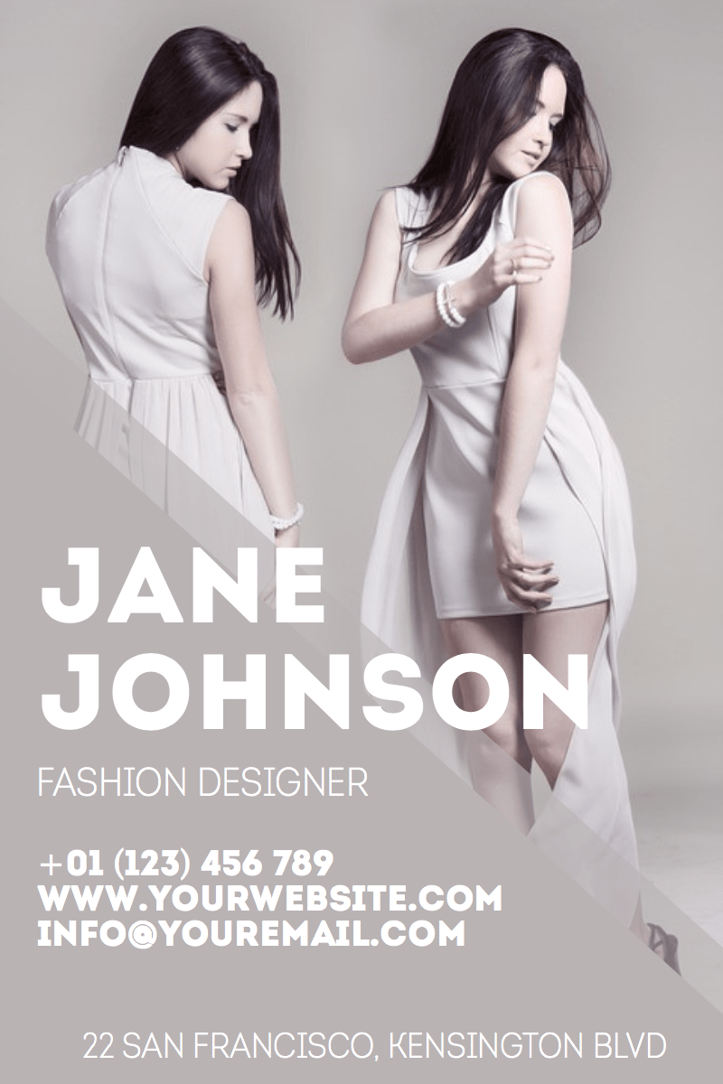 Fashion Designer #business #poster Design 