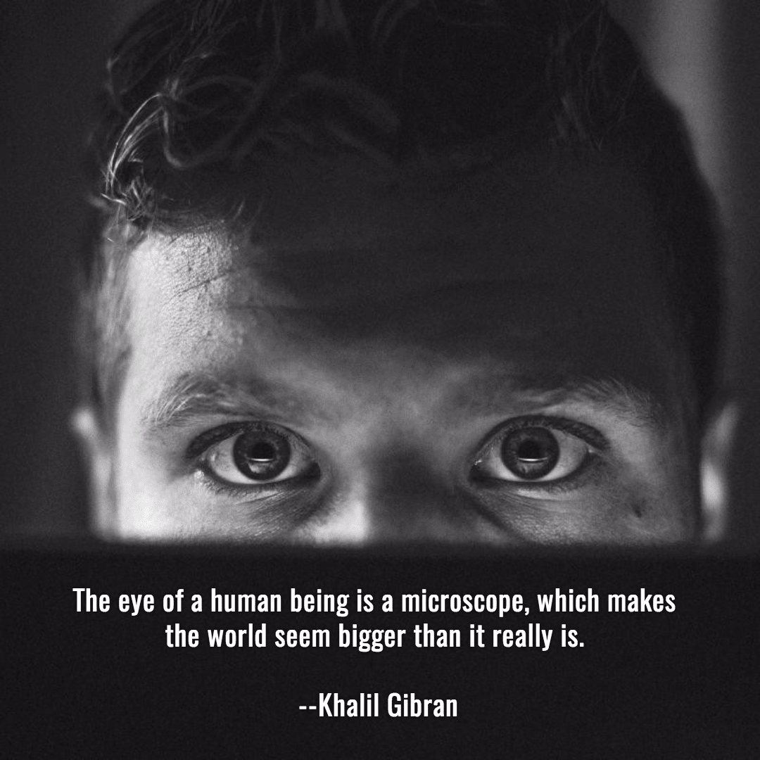 The eye of a human being Design 