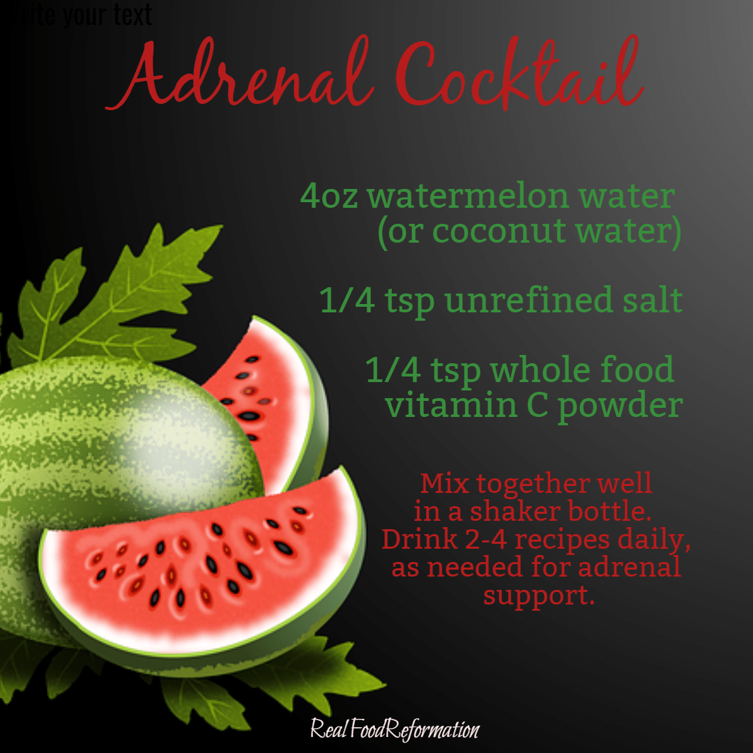 Adrenal Cocktail Design 