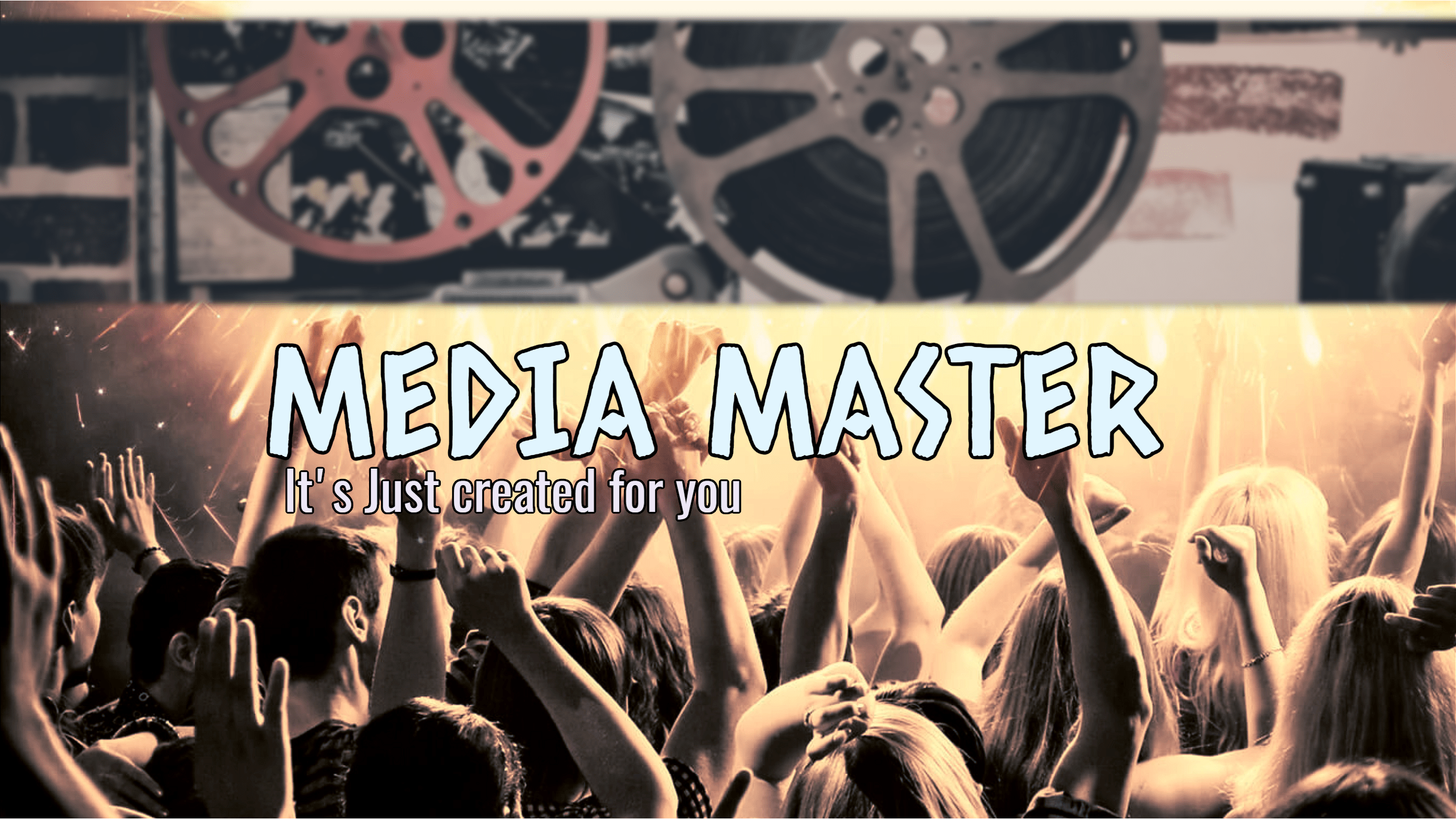 Media Master Youtube banner Design 