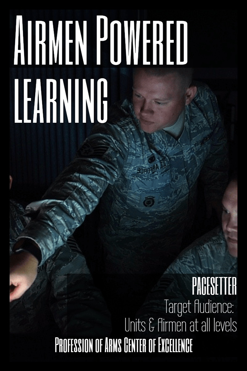 PACESETTER - Airmen Powered Learning Design 