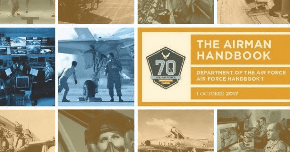 Airman Handbook Design 
