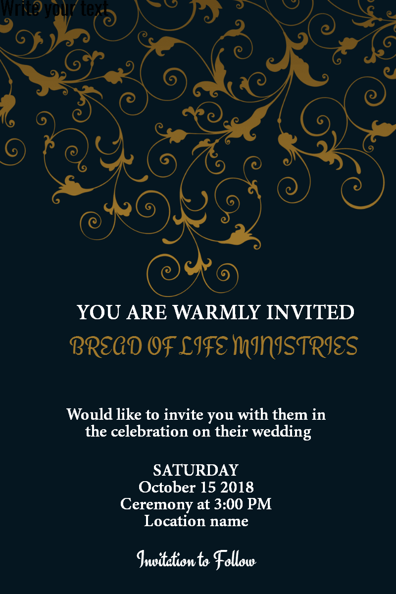 Wedding invitation #invitation Design 
