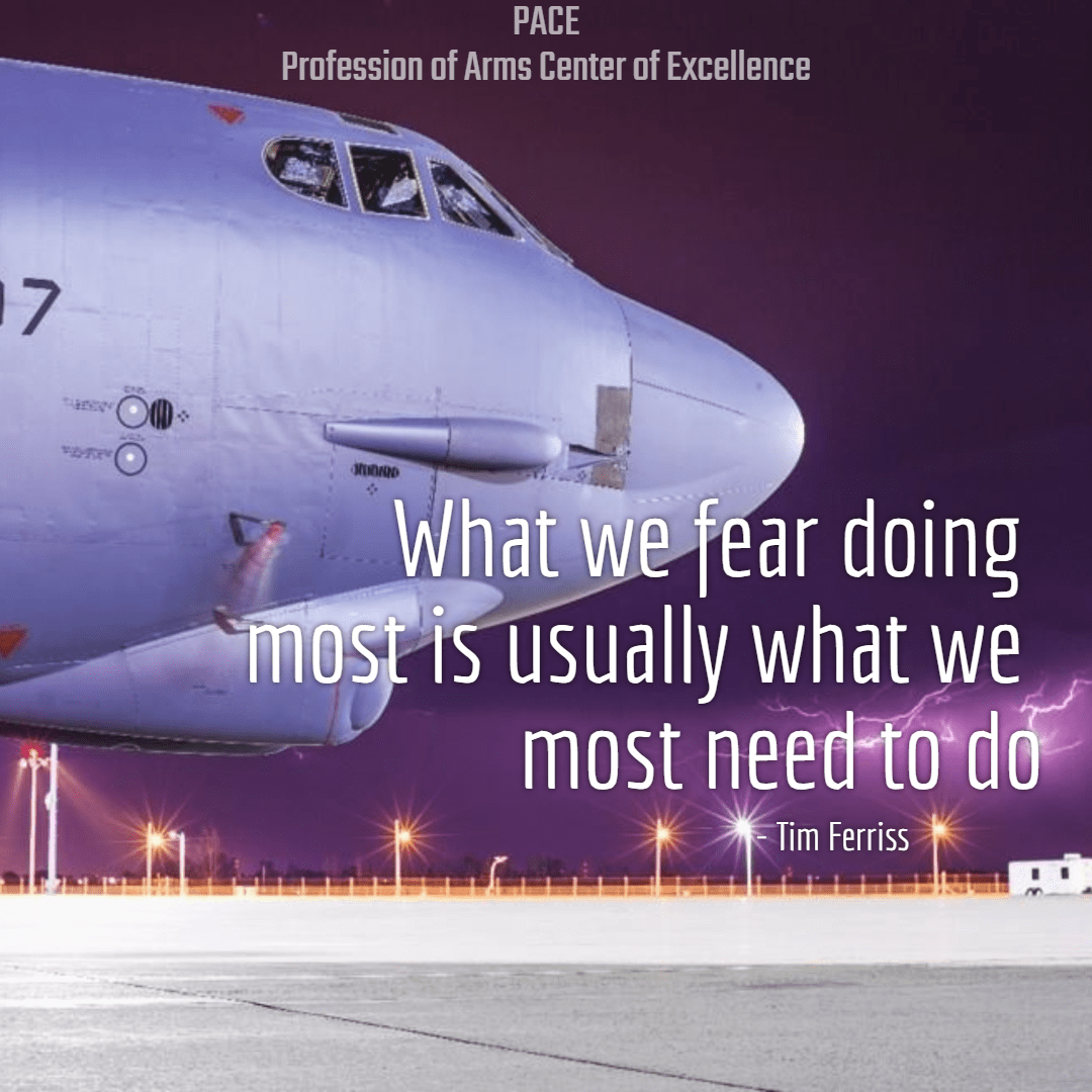 what we fear doing most is usually Design 