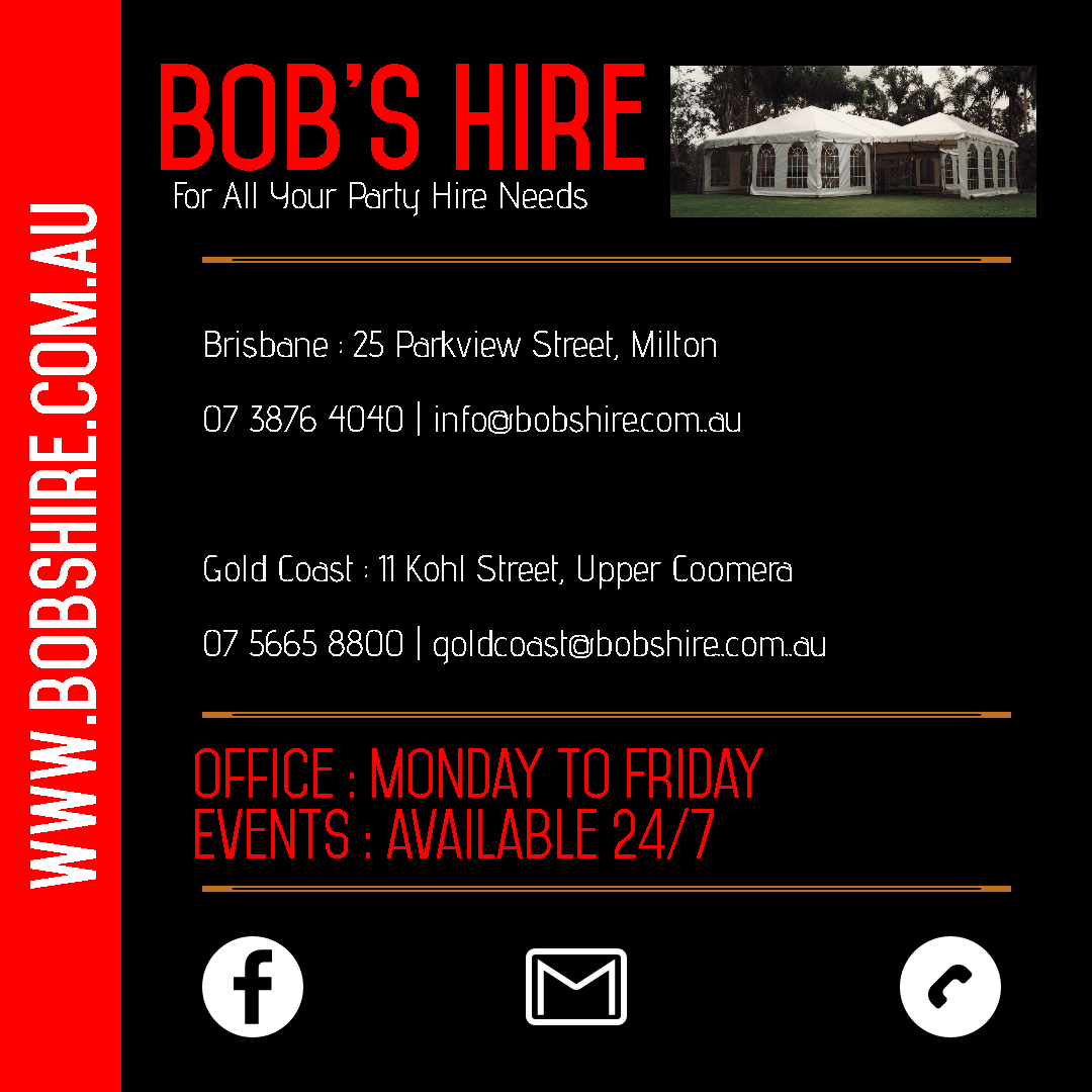 Bob's Hire Opening & Contact Design 