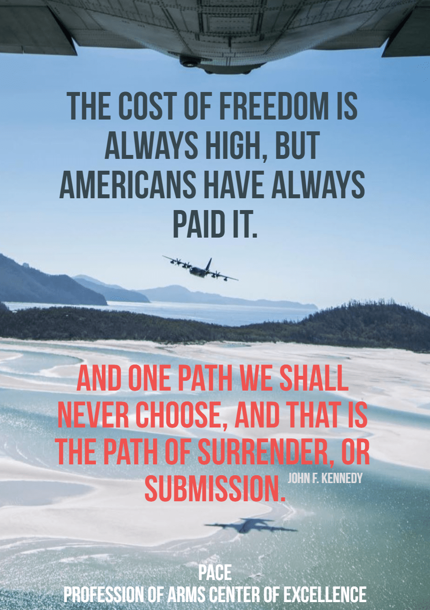 The Cost of Freedom is always high, Design 