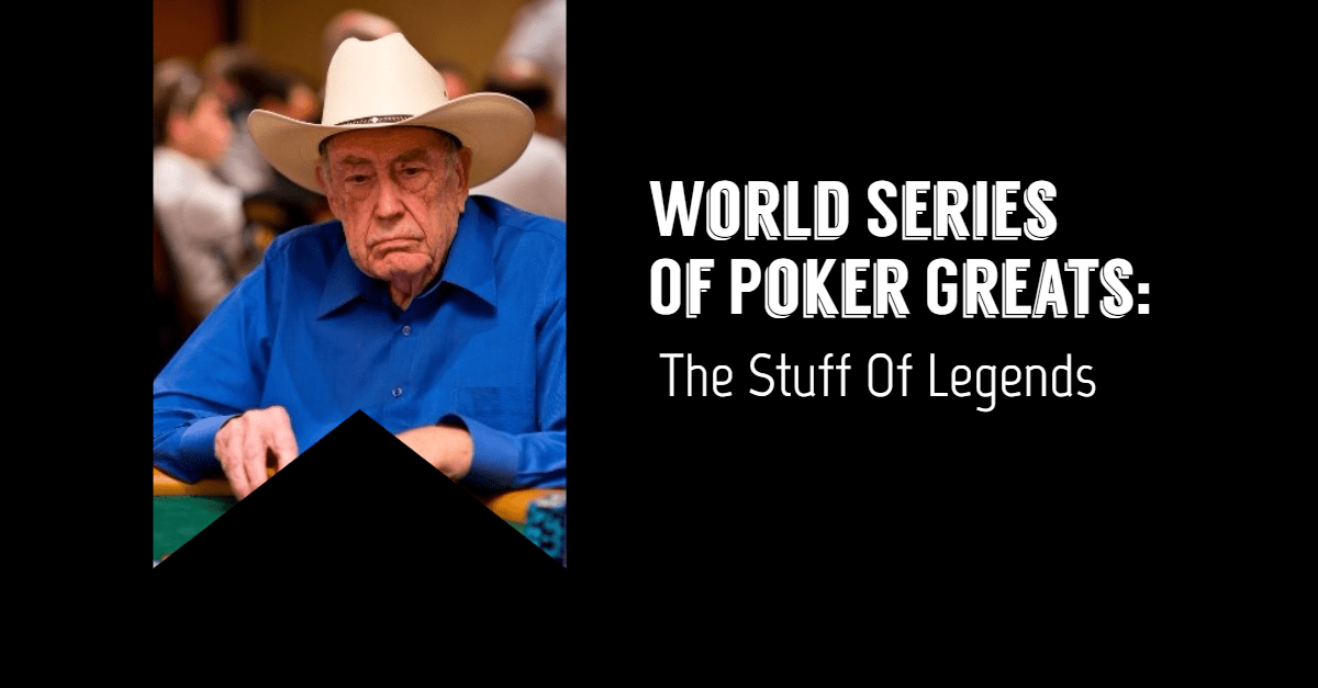 World Series Of Poker Greats F8 Design 