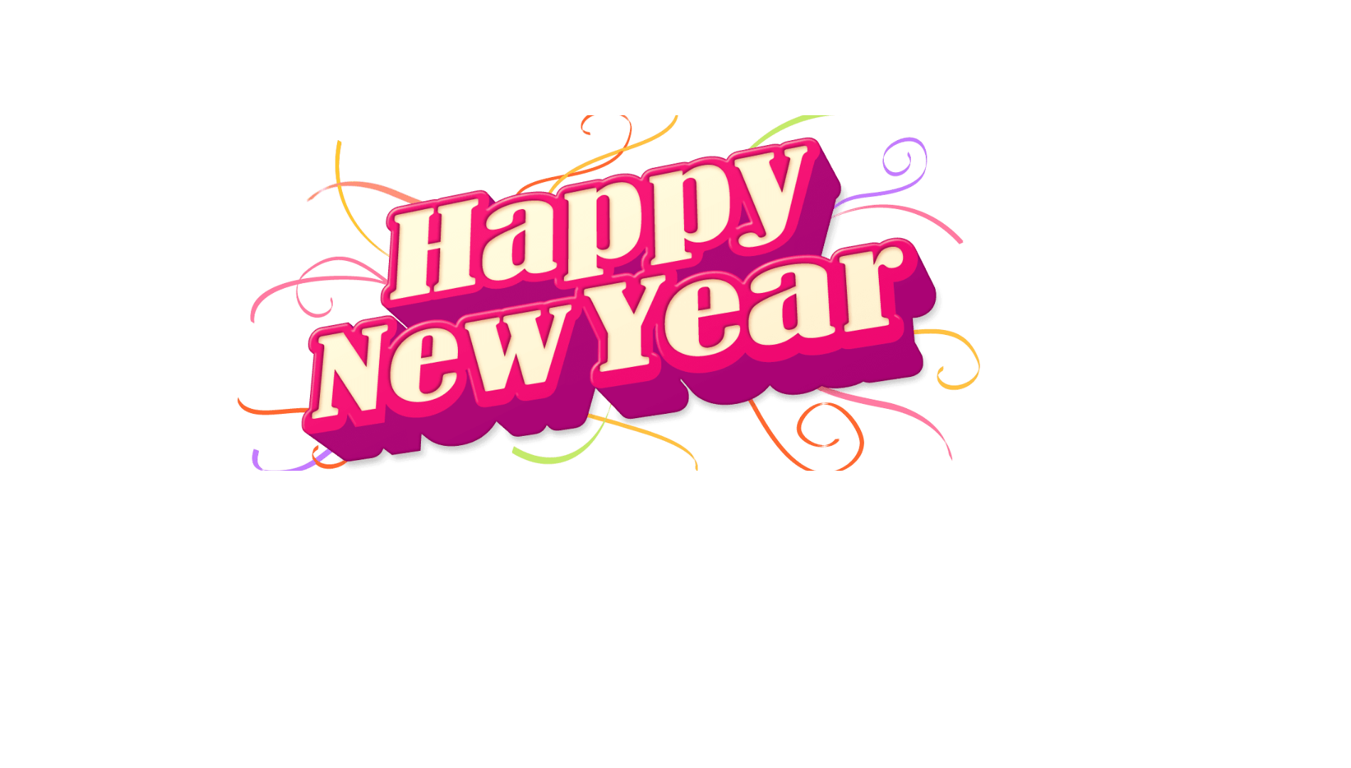 Happy New year 2018 Design 