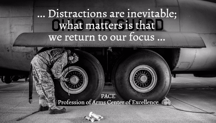 ...distractions are inevitable; what Design 