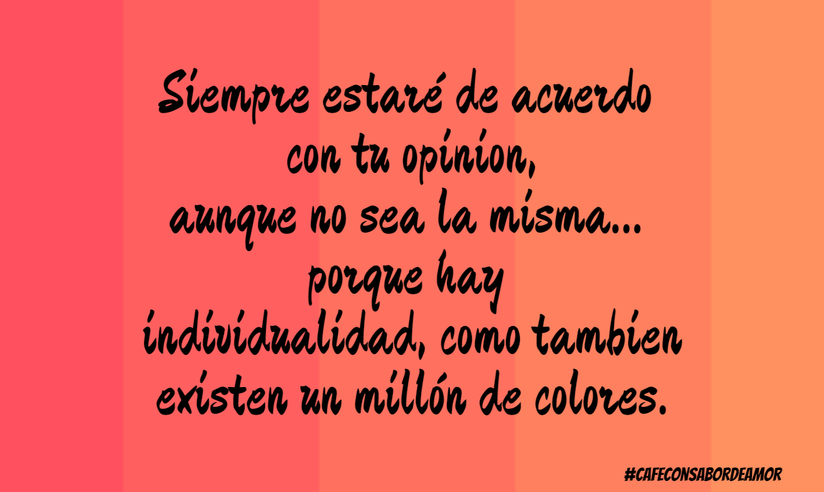 #individualidad #opiniones Design 