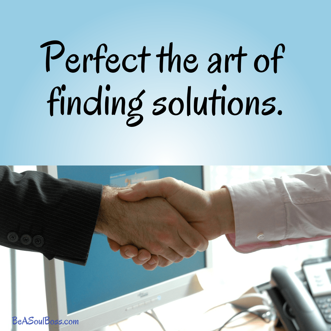 Perfect the Art of Finding Solutions Design 